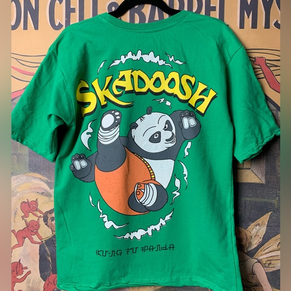 The Souled Store Kung Fu Panda Skadoosh Oversized T-Shirt - Picture 6 of 9